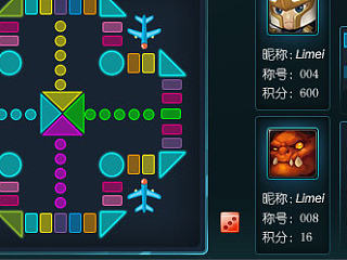 第一次尝试的游戏界面