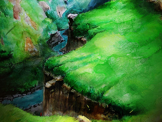 风景，填坑