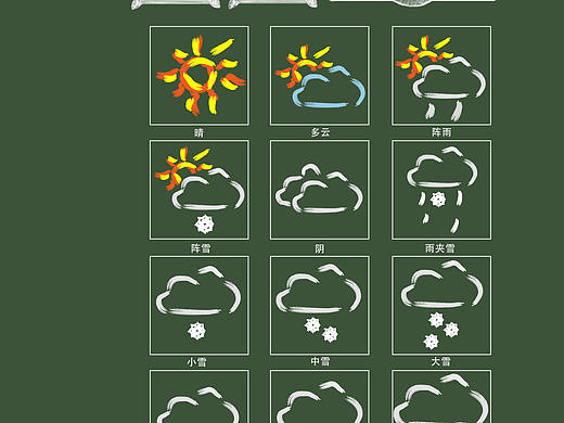 天氣圖標（個人主頁-ZMTc4MjU2Mjg=） - 圖標 - 站酷設計師eryan_yu原創(chuàng)素材 - 站酷ZCOOL