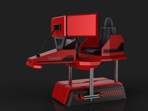  3自由赛车模拟器外观设计