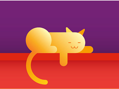 第6幅 貓（個(gè)人主頁-ZMjgzNzc2NDg=） - 創(chuàng)作習(xí)作 - 站酷設(shè)計(jì)師達(dá)達(dá)why原創(chuàng)素材 - 站酷ZCOOL