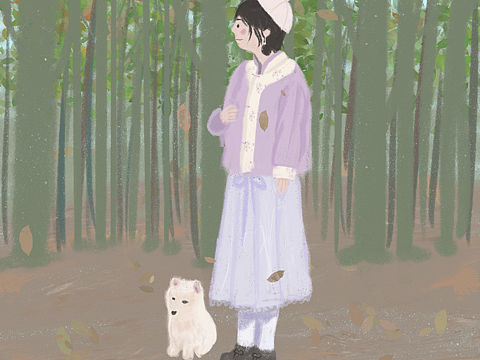 我的生活小插画