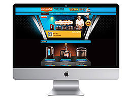 家电立体展示  灯光效果 定制淘宝店铺模板