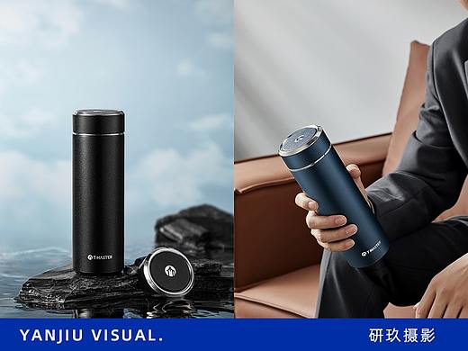 保温杯 | 高档商务风简约保温壶拍摄  ✖ 研玖视觉