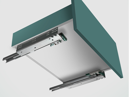 家居五金产品隐藏滑轨抽屉