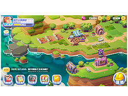 模擬經(jīng)營(yíng)主界（個(gè)人練習(xí)用，部分素材取自網(wǎng)絡(luò)）