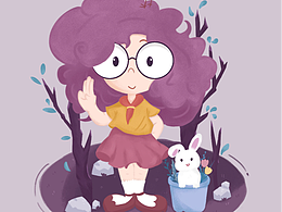 原创插画人物配色