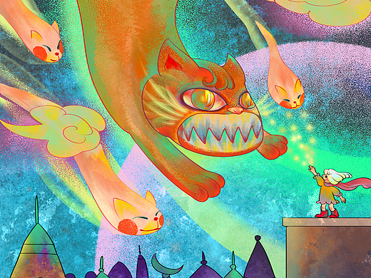 画师繁星2.0第四期第四周|召唤猫之神