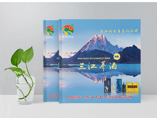 酒水画册设计-酒业公司宣传画册设计