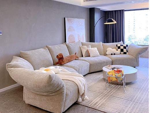 营口林昌天铂130平现代风格