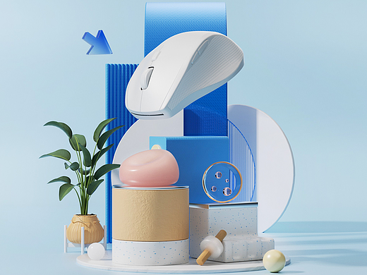 C4D-OC-鼠标渲染练习（个人主页-ZNjExNDUyOTY=） - 产品 - 站酷设计师河鲤Carp原创素材 - 站酷ZCOOL