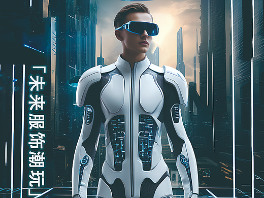 未来绿色核能可充电仿生服装