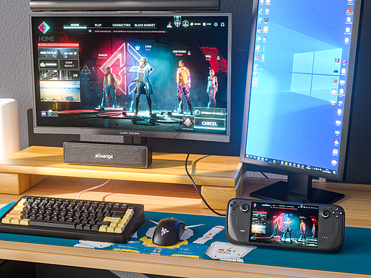 Steam Deck系列工作渲染图