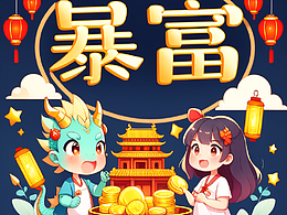 龍年財神，早日暴富