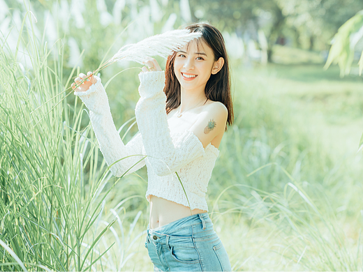 户外环境 小清新 人像 写真