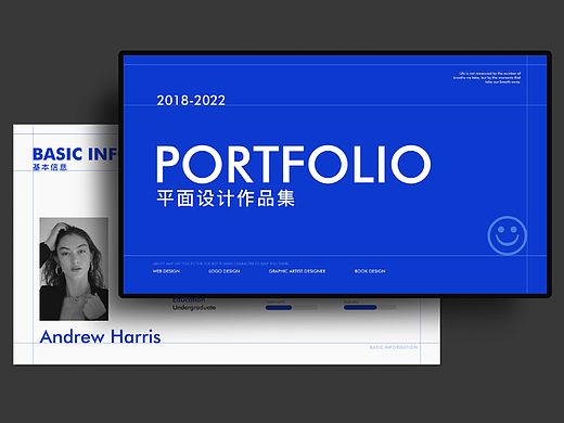 克莱因蓝作品集设计