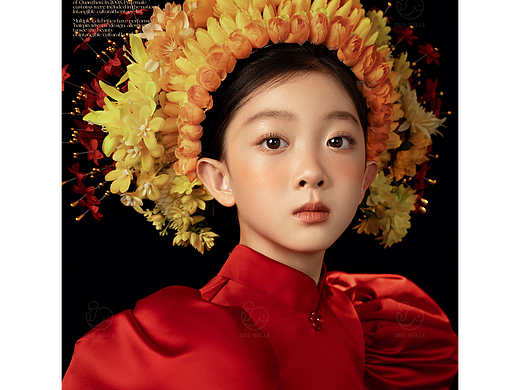 新品簪花系列——东方美人（适合身高150-160）