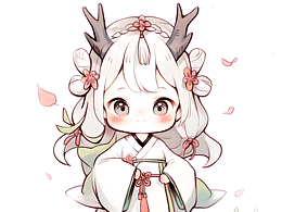 吉祥物-可爱的小龙人