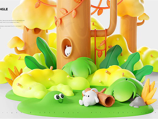 《Lulu Park》场景设计