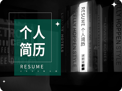 简历作品集个人求职简历长图设计简历展示