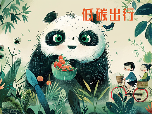 我们只有一个地球-低碳出行