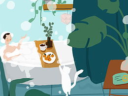 古早-假日休闲泡澡活动