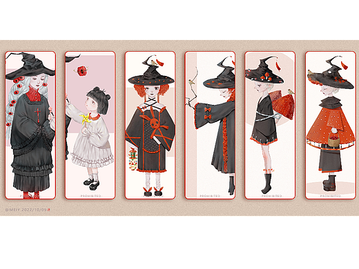 【小魔女】近期插画整理