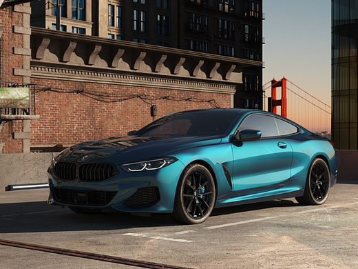 BMW 850 临摹作品