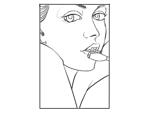 挑戰(zhàn)百變頭像—Day12（個(gè)人主頁(yè)-ZNjU1NDE5NTI=） - 藝術(shù)插畫 - 站酷設(shè)計(jì)師逆_戟原創(chuàng)素材 - 站酷ZCOOL