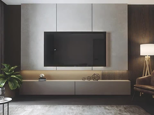 AE模板 | 3D环境时尚设计建筑室内标志展示