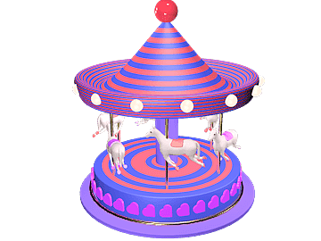 社交礼物-旋转木马