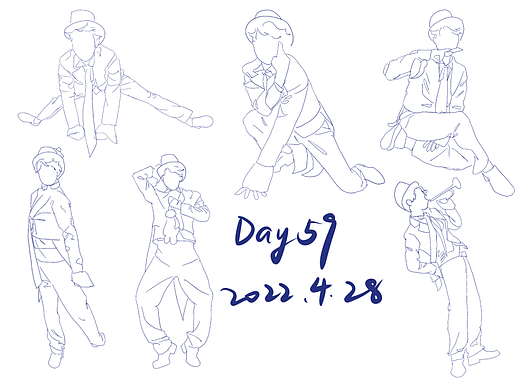 #速写60天挑战赛 day59@速写班长