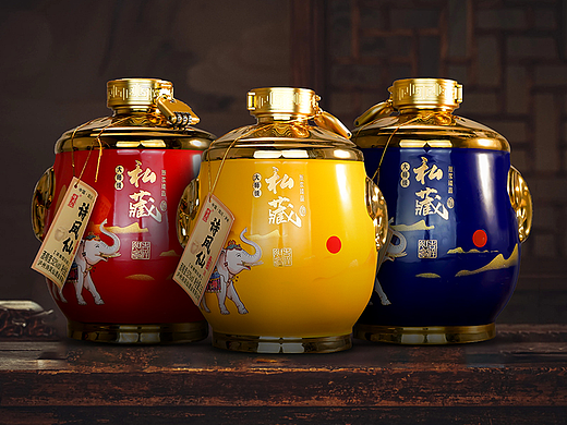 白酒详情页~泸州诗凤仙大师特酿大坛酒（合成设计）
