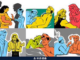 《老友记》系列插画-2