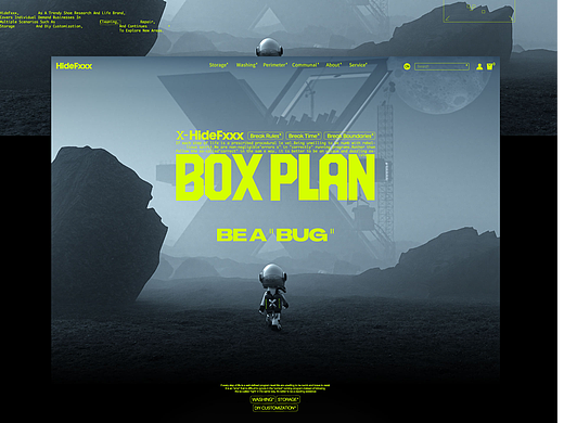 HideFxxx 鞋盒购物网页设计