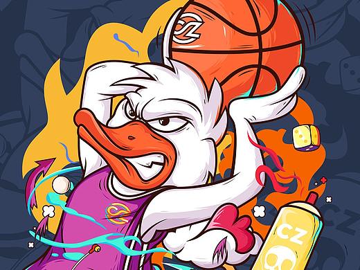 原创潮流篮球IP-潮玩IP 吉祥物 文旅IP设计