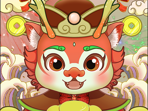 春節(jié)（個(gè)人主頁-ZNjc2OTY1NTI=） - 商業(yè)插畫 - 站酷設(shè)計(jì)師四通八達(dá)原創(chuàng)素材 - 站酷ZCOOL