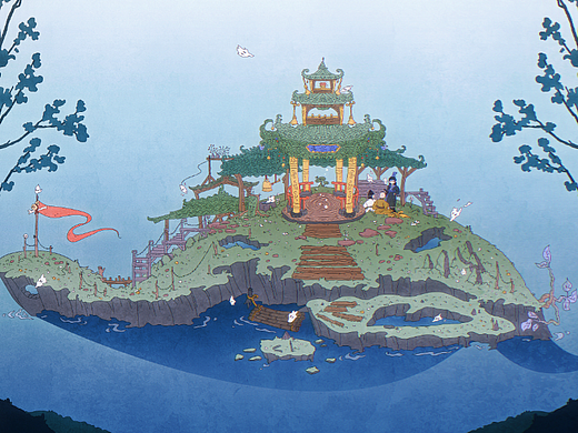 龟栖岛（个人主页-ZNjYwNDg3ODg=） - 创作习作 - 站酷设计师南LJN原创素材 - 站酷ZCOOL