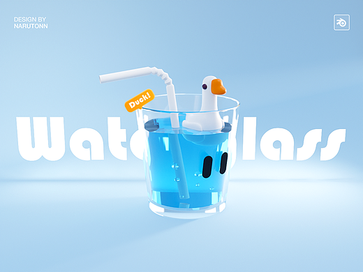 士气！Blender 拟物图标大作战合集