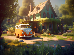 治愈系-林中小屋