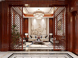 美式风格效果图