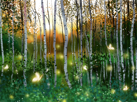 質(zhì)感插畫打卡挑戰(zhàn) Day04（個人主頁-ZNjM2MDkxMjA=） - 創(chuàng)作習作 - 站酷設(shè)計師有陽光的窗角原創(chuàng)素材 - 站酷ZCOOL