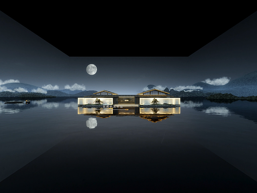 【凡拓】融创山水云龙—鉴写意之境（三折幕精简版）