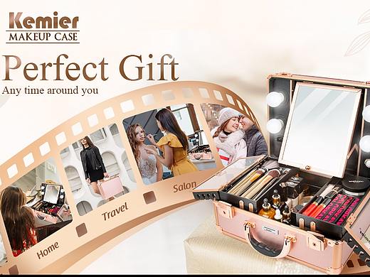 亚马逊/跨境电商化妆箱化妆包Makeup case（个人主页-ZNjczOTAzNTI=） - 其他平面 - 站酷设计师养乐多yuki原创素材 - 站酷ZCOOL
