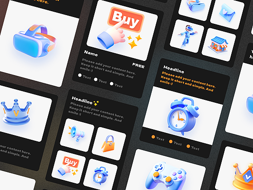 Texture Icons（midjourney）