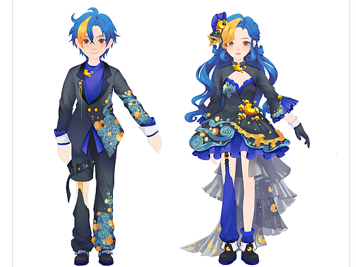 星空服装设定