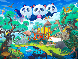 卡通场景2
