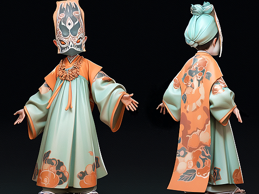 AI生成人物角色