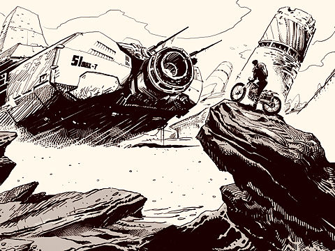 一组漫画习作