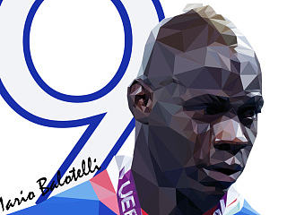 巴洛特利低多边形头像